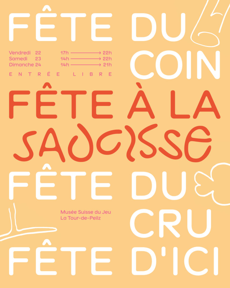 Affiche 2025 version digitale - Fête à la saucisse 2025